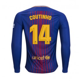 FC Barcelona Dres Philippe Coutinho 14 Domaći 2017/18 Dugim Rukavima