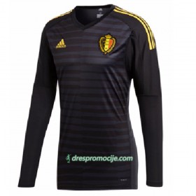 Belgija Dres Golmanski Domaći Svjetsko prvenstvo 2018 Dugim Rukavima