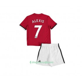Manchester United Dres Alexis Sanchez 7 Dječji Domaći 2017/18 Kratkih Rukava