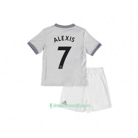 Manchester United Dres Alexis Sanchez 7 Treći Børn 2017/18 Kratkih Rukava