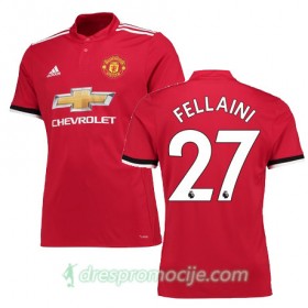 Manchester United Dres FELLAINI Domaći 2017/18 Kratkih Rukava