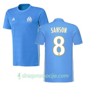 Olympique de Marseille Dres Morgan Sanson Gostujući 2017/18 Kratkih Rukava