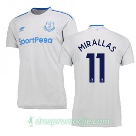 Everton Dres MIRALLAS Gostujući 2017/18 Kratkih Rukava