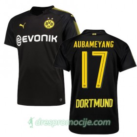 Borussia Dortmund Dres AUBAMEYANG Gostujući 2017/18 Kratkih Rukava
