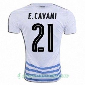 Urugvaj Dres EDINSON CAVANI Gostujući 2016/17 Kratkih Rukava
