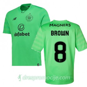 Celtic Dres SCOTT BROWN Treći 2017/18 Kratkih Rukava