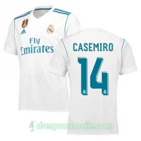 Real Madrid Dres CASEMIRO Domaći 2017/18 Kratkih Rukava