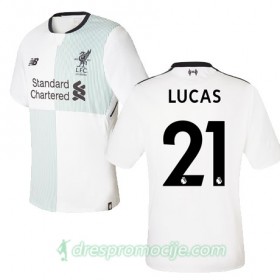 Liverpool Dres LUCAS Gostujući 2017/18 Kratkih Rukava