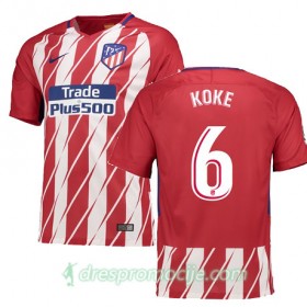 Atlético Madrid Dres KOKE Domaći 2017/18 Kratkih Rukava