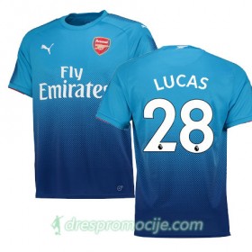 Arsenal Dres LUCAS Gostujući 2017/18 Kratkih Rukava