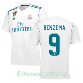 Real Madrid Dres BENZEMA Domaći 2017/18 Kratkih Rukava