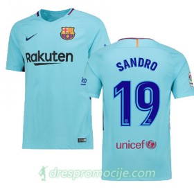 FC Barcelona Dres DIGNE Gostujući 2017/18 Kratkih Rukava