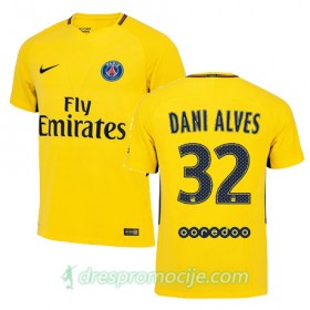 Paris SG Dres DANI ALVES Gostujući 2017/18 Kratkih Rukava