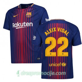 FC Barcelona Dres Aleix Vidal Domaći 2017/18 Kratkih Rukava