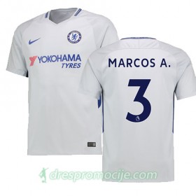 Chelsea Dres MARCOS A Gostujući 2017/18 Kratkih Rukava