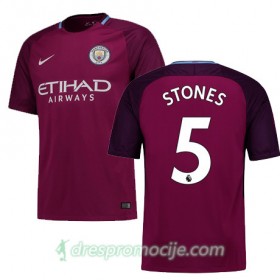 Manchester City Dres STONES Gostujući 2017/18 Kratkih Rukava