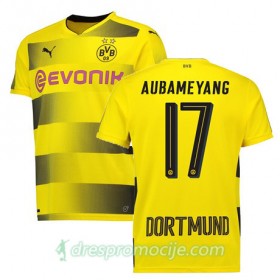 Borussia Dortmund Dres AUBAMEYANG Domaći 2017/18 Kratkih Rukava