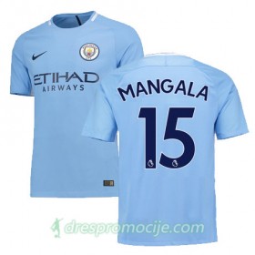 Manchester City Dres MANGALA Domaći 2017/18 Kratkih Rukava