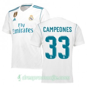 Real Madrid Dres Campeones 33 Domaći 2017/18 Kratkih Rukava