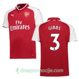 Arsenal Dres GIBBS Domaći 2017/18 Kratkih Rukava