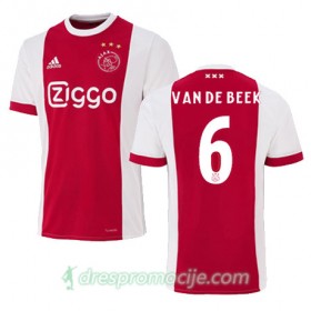 AFC Ajax Dres DONNY VAN DE BEEK Domaći 2017/18 Kratkih Rukava