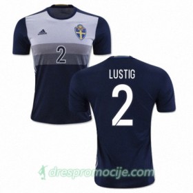 Švedska Dres MIKAEL LUSTIG Gostujući Euro 2016