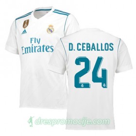 Real Madrid Dres DANI CEBALLOS Domaći 2017/18 Kratkih Rukava