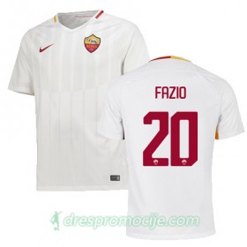 Roma Dres FAZIO Gostujući 2017/18 Kratkih Rukava