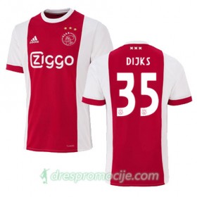 AFC Ajax Dres MITCHELL DIJKS Domaći 2017/18 Kratkih Rukava