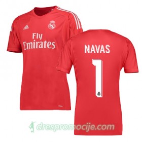 Real Madrid Dres NAVAS Gostujući 2017/18 Kratkih Rukava