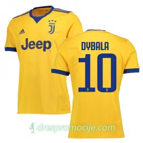 Juventus Dres DYBALA Gostujući 2017/18 Kratkih Rukava