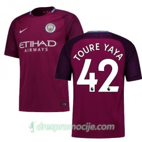 Manchester City Dres TOURE YAYA Gostujući 2017/18 Kratkih Rukava