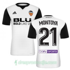 Valencia C.F. Dres MONTOYA Domaći 2017/18 Kratkih Rukava