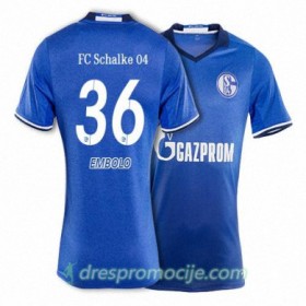 Schalke Dres EMBOLO Domaći 2017/18 Kratkih Rukava