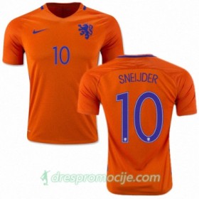 Nizozemska Dres WESLEY SNEIJDER Domaći 2016/17 Kratkih Rukava