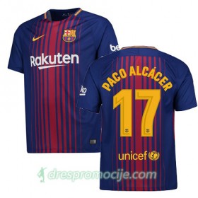 FC Barcelona Dres Paco Alcacer Domaći 2017/18 Kratkih Rukava