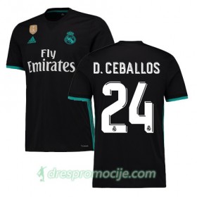 Real Madrid Dres DANI CEBALLOS Gostujući 2017/18 Kratkih Rukava