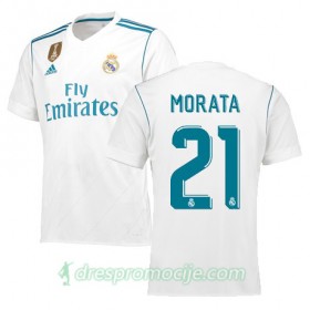 Real Madrid Dres MORATA Domaći 2017/18 Kratkih Rukava