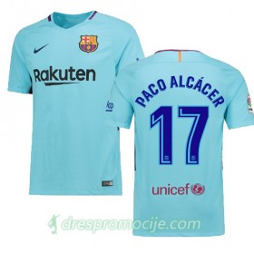 FC Barcelona Dres Paco Alcacer Gostujući 2017/18 Kratkih Rukava