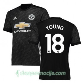 Manchester United Dres YOUNG Gostujući 2017/18 Kratkih Rukava