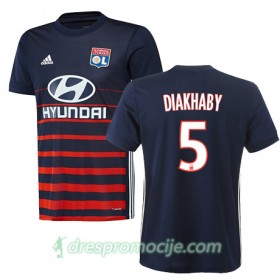 Olympique Lyonnais Dres MOUCTAR DIAKHABY Gostujući 2017/18 Kratkih Rukava