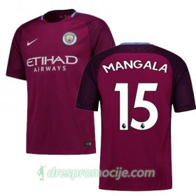Manchester City Dres MANGALA Gostujući 2017/18 Kratkih Rukava