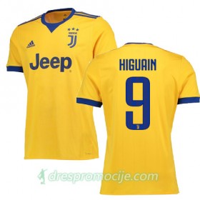 Juventus Dres HIGUAIN Gostujući 2017/18 Kratkih Rukava