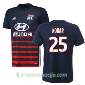 Olympique Lyonnais Dres HOUSSEM AOUAR Gostujući 2017/18 Kratkih Rukava