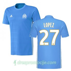 Olympique de Marseille Dres MAXIME LOPEZ Gostujući 2017/18 Kratkih Rukava