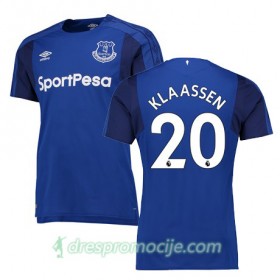 Everton Dres KLAASSEN Domaći 2017/18 Kratkih Rukava