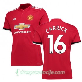 Manchester United Dres CARRICK Domaći 2017/18 Kratkih Rukava