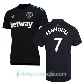 West Ham Dres FEGHOULI Gostujući 2017/18 Kratkih Rukava