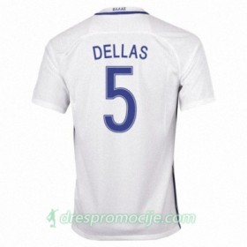 Grčka Dres TRAIANOS DELLAS Domaći 2016/17 Kratkih Rukava