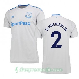 Everton Dres SCHNEIDERLIN Gostujući 2017/18 Kratkih Rukava